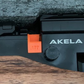 Caricatore a colpo singolo per fucile Benjamin Akela .177 - .22 PCP